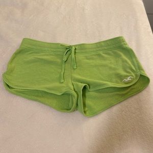 Hollister Green Loungwear Shorts